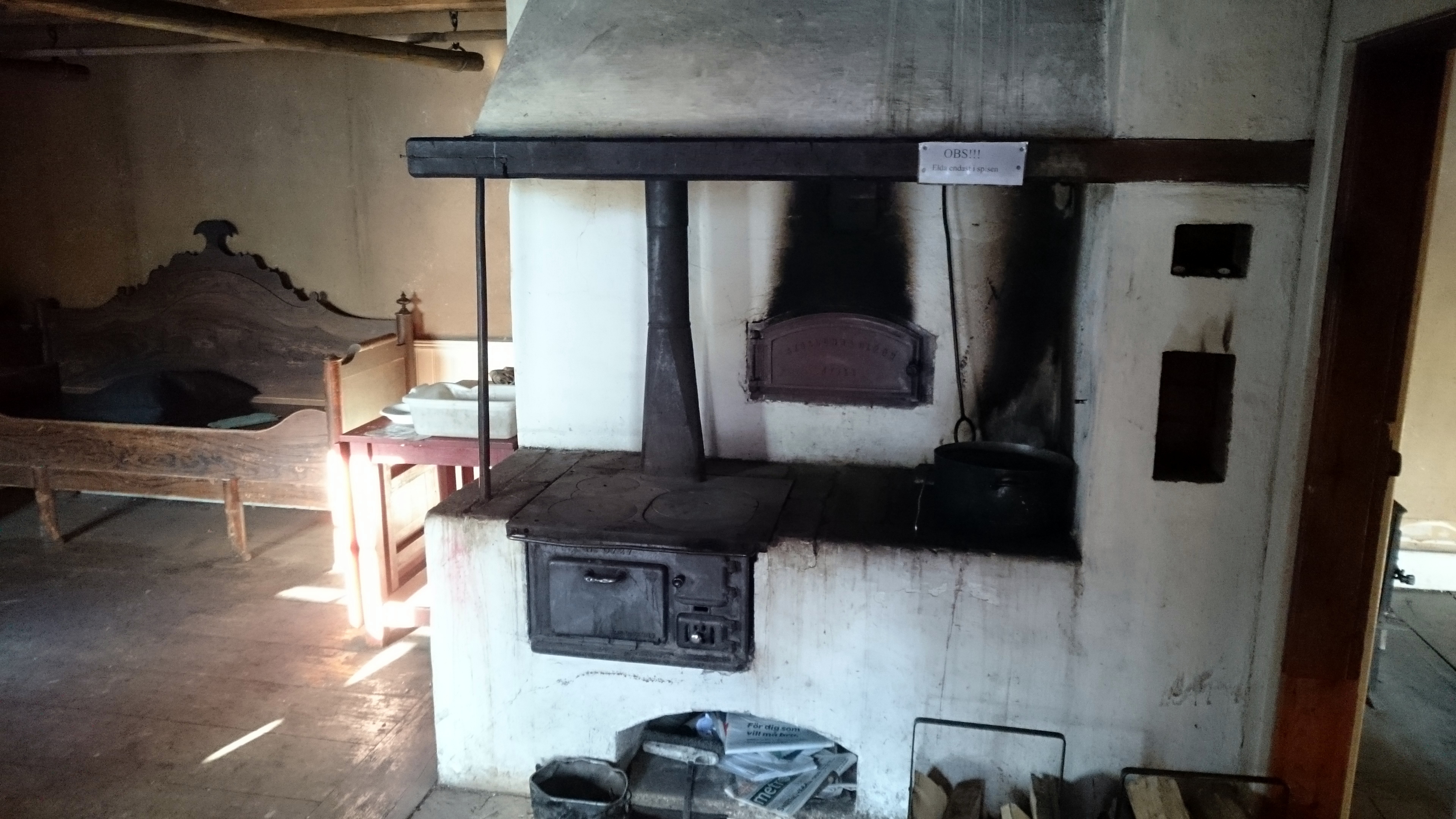 Stove and oven in Lunsentorpet
