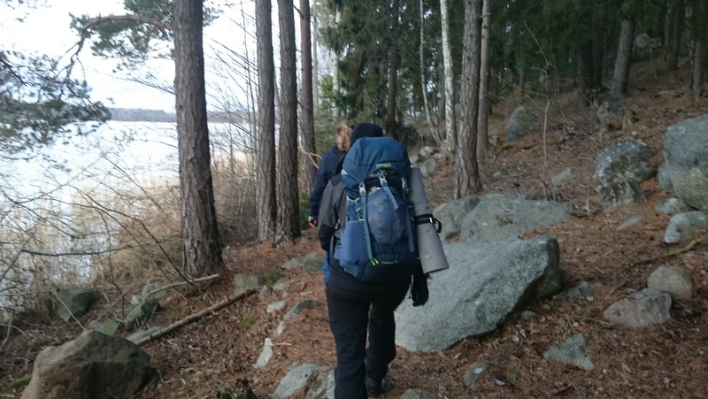 Swedish trail walking