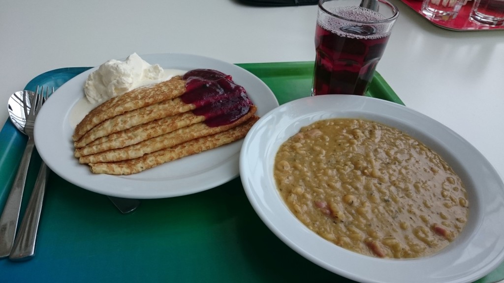 Pancakes and Pea Soup in Sweden